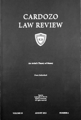 2011 New York sur Dieter Roth