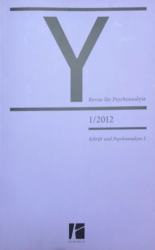 2012 Y 1 Revue fur Psychoanalyse Sur David Foster Wallace