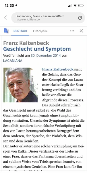 2014 Lacan entziffern Lacaniana la revue en ligne de Rolf Nemitz